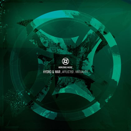 Afflicted / Virtuality album by Hydro - Drum and Bass Cover Art