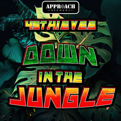 Down in the Jungle album by 45Thieves - Drum and Bass Cover Art