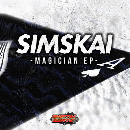 Magician album by Simskai - Drum and Bass Cover Art