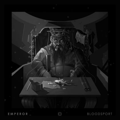 Bloodsport EP album by Emperor - Drum and Bass Cover Art