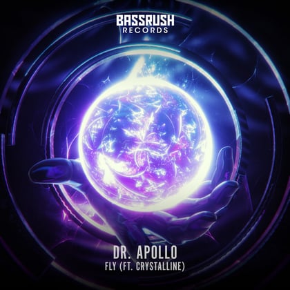 Fly (feat. Crystalline) album by Dr. Apollo - Drum and Bass Cover Art