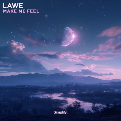 Make Me Feel album by LAWE - Drum and Bass Cover Art