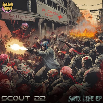Anti Life EP album by Scout 22 - Drum and Bass Cover Art