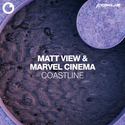 Coastline album by Matt View & Marvel Cinema - Drum and Bass Cover Art