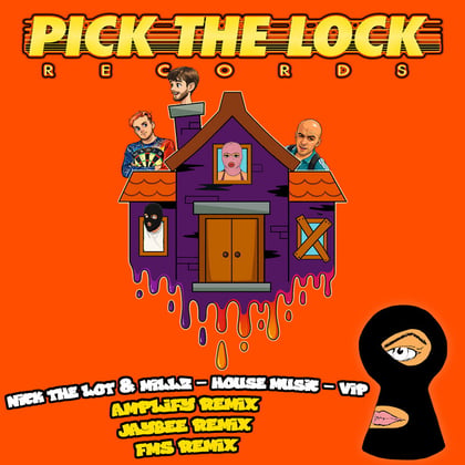 House Music (Amplify Remix) album by Nick The Lot, Amplify & DJ Millz - Drum and Bass Cover Art