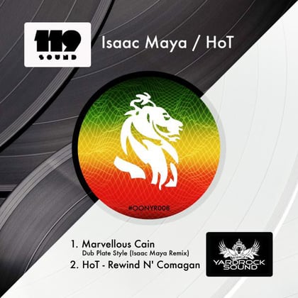Dub Plate Style album by Marvellous Cain - Drum and Bass Cover Art