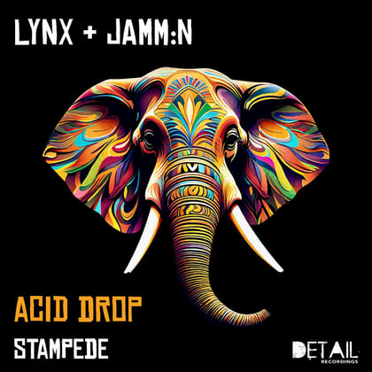 Acid Drop album by Lynx - Drum and Bass Cover Art
