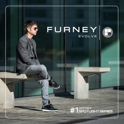 Evolve LP: Artist Spotlight Series #1 album by Furney - Drum and Bass Cover Art