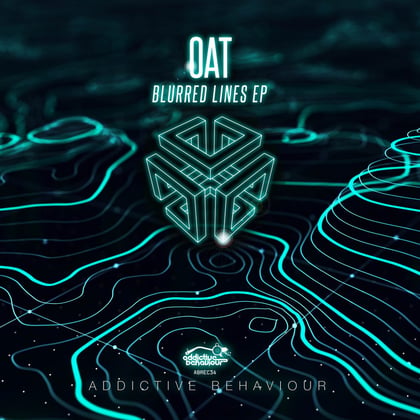 Blurred Lines album by OaT - Drum and Bass Cover Art