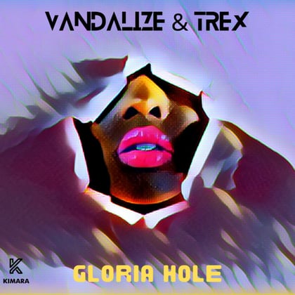 Gloria Hole album by Teej, Trex & Vandalize - Drum and Bass Cover Art