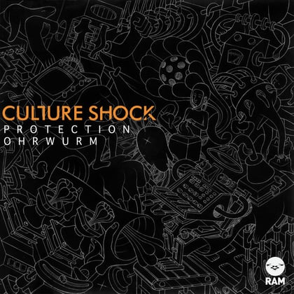 Protection / Ohrwurm album by Culture Shock - Drum and Bass Cover Art