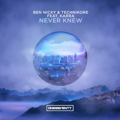 Never Knew album by Dimension & Technikore - Drum and Bass Cover Art
