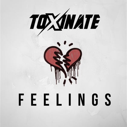 Feelings album by Toxinate - Drum and Bass Cover Art