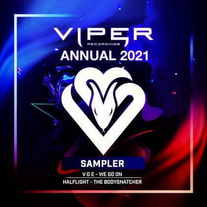 Annual 2021 Sampler album by V O E - Drum and Bass Cover Art