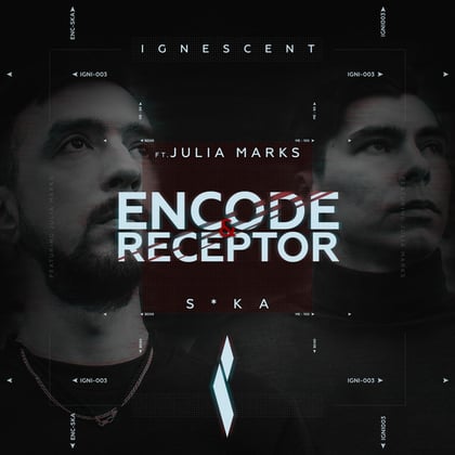 Suka album by Receptor - Drum and Bass Cover Art