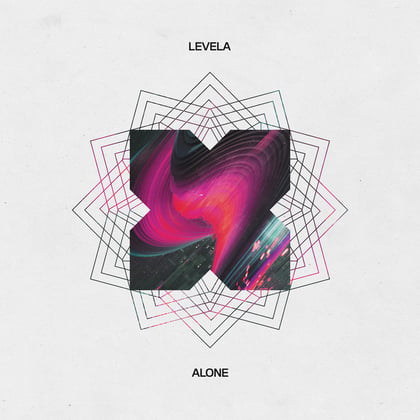 Alone album by Levela - Drum and Bass Cover Art