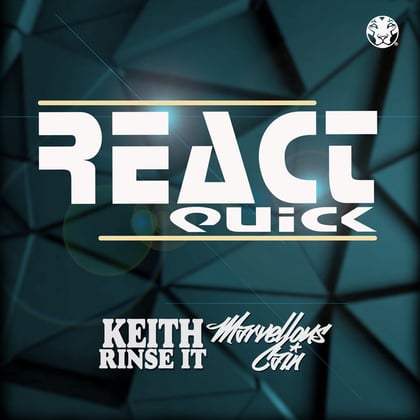 React Quick album by Marvellous Cain - Drum and Bass Cover Art