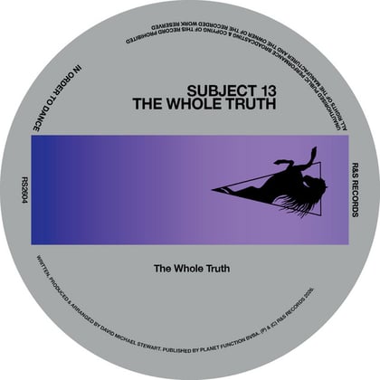 The Whole Truth album by Subject 13 - Drum and Bass Cover Art