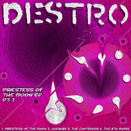 The Priestess of the Moon Pt. 1 album by Destro - Drum and Bass Cover Art