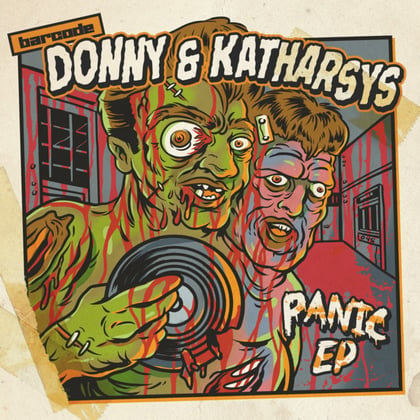 Panic album by Donny & Katharsys - Drum and Bass Cover Art