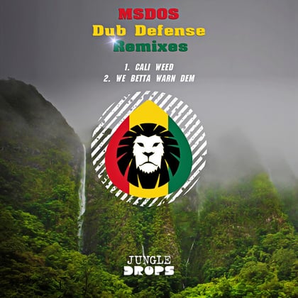 Jungle Drops 13 album by Dan Guidance & MSDOS - Drum and Bass Cover Art