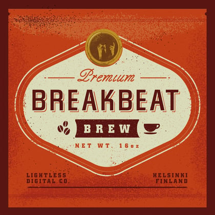 Breakbeat Brew album by Fanu - Drum and Bass Cover Art