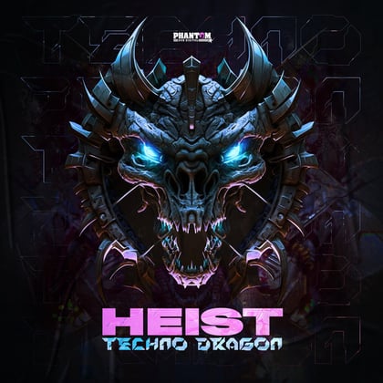 Techno Dragon album by Heist & Zero G - Drum and Bass Cover Art