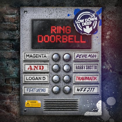 Ring Doorbell album by Magenta & Logan D - Drum and Bass Cover Art