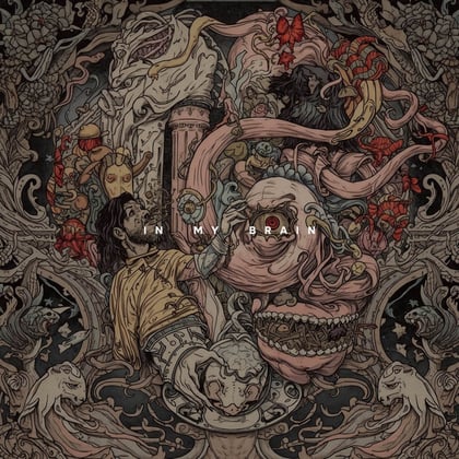 In My Brain album by Mystific - Drum and Bass Cover Art