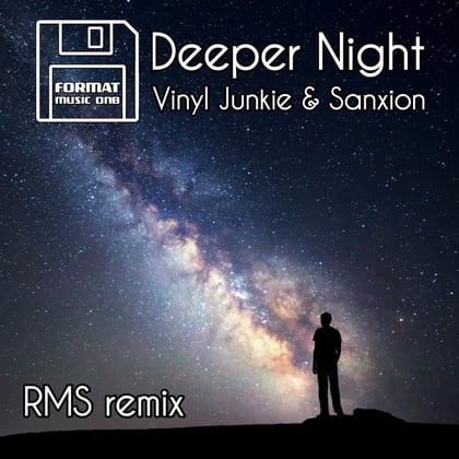 Deeper Night RMS Remix album by RMS - Drum and Bass Cover Art
