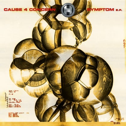 Symptom album by Cause4Concern - Drum and Bass Cover Art