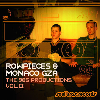 The 90's Productions Vol.2 album by Rowpieces - Drum and Bass Cover Art