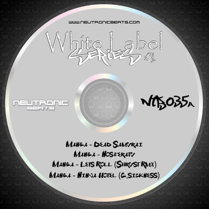 White Label Series part 1 album by Shrust - Drum and Bass Cover Art