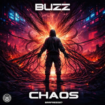 Chaos album by Buzz - Drum and Bass Cover Art