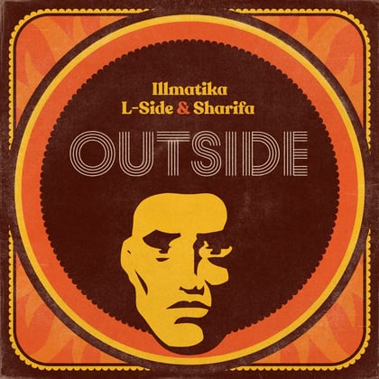 Outside album by L-Side - Drum and Bass Cover Art