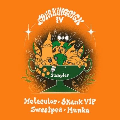 Sofa King Sick IV - Sampler album by Sweetpea - Drum and Bass Cover Art