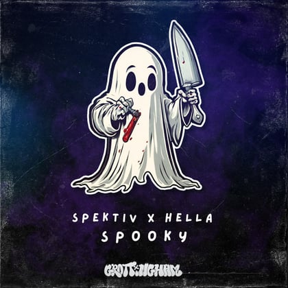 Spooky album by Spektiv - Drum and Bass Cover Art