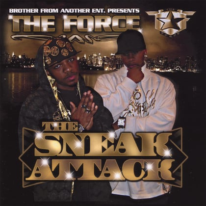 The Sneak Attack album by The Force - Drum and Bass Cover Art