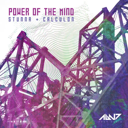 Power Of The Mind album by Calculon & OB1 - Drum and Bass Cover Art