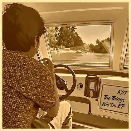 The Things We Do EP album by K2T - Drum and Bass Cover Art