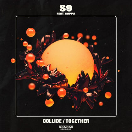Collide / Together album by S9 - Drum and Bass Cover Art