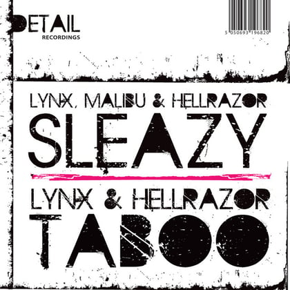 Sleazy album by Lynx - Drum and Bass Cover Art