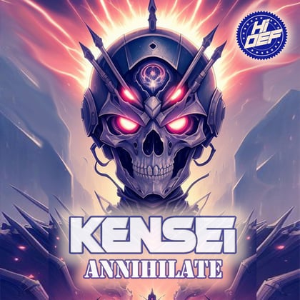 Annihilate album by Kensei - Drum and Bass Cover Art