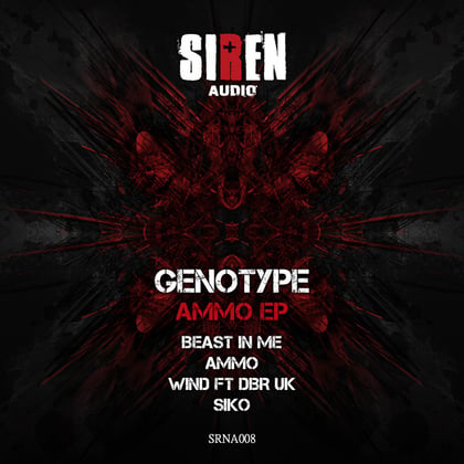 Ammo album by Genotype - Drum and Bass Cover Art