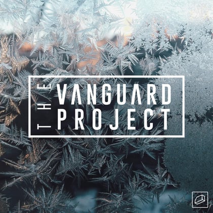 Hot Snow Falls Up album by The Vanguard Project - Drum and Bass Cover Art