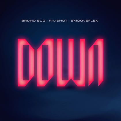 Down album by Rimshot - Drum and Bass Cover Art