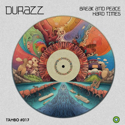 Hard Times album by Durazz - Drum and Bass Cover Art