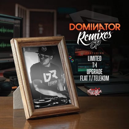 Dominator Remix EP album by Dominator - Drum and Bass Cover Art