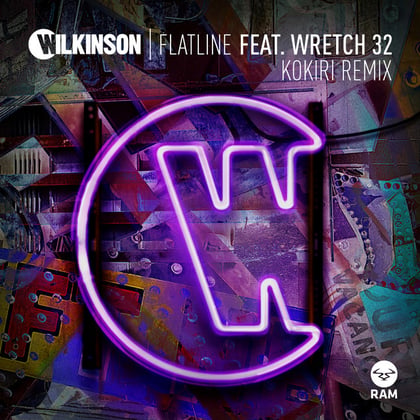 Flatline (Kokiri Remix) album by Sub Focus & Wilkinson - Drum and Bass Cover Art