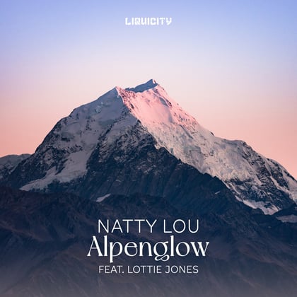 Alpenglow album by Natty Lou - Drum and Bass Cover Art